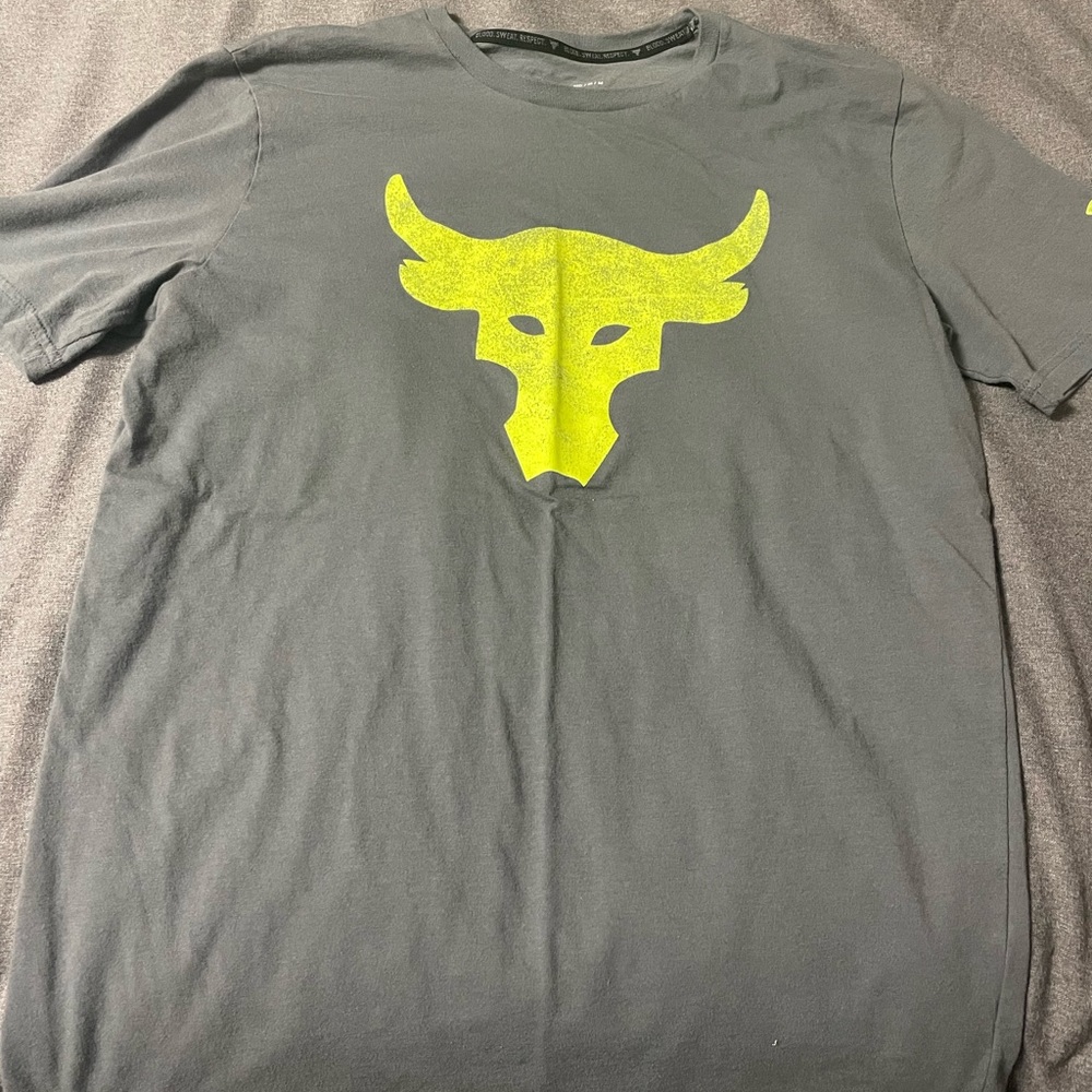 Project Rock Green Logo Shirt
